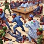 PDP Gbas Gbos | Fight Burst As Thugs Show Each Other Who Be Oga