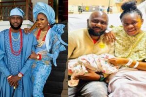 Nollywood Actress Yinka Solomon and Husband Joyfully Welcome First Baby Boy – A Beautiful Chapter Unfolds