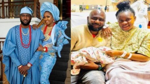 Nollywood Actress Yinka Solomon and Husband Joyfully Welcome First Baby Boy – A Beautiful Chapter Unfolds