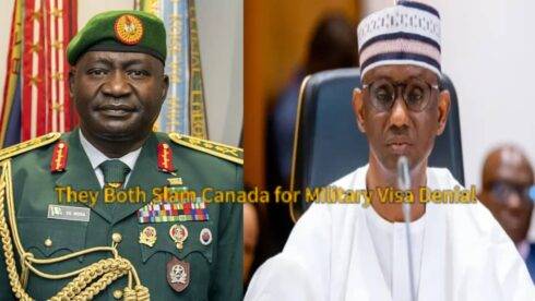 General Christopher Musa Blasts Canada Over ‘Disrespectful’ Visa Denial – Nuhu Ribadu Declares ‘They Can Go to Hell’