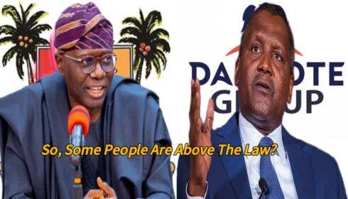 Lagos State Government Faces Criticism as Court Dismisses $100M Dangote Payment Suit Filed by Transparency Vanguard