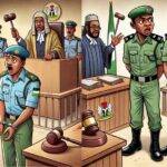 Gbas Gbos! Civil Defence Officers Wey Suppose Protect Us Don Turn Armed Robbers – Court Say Na Death Be Their Reward