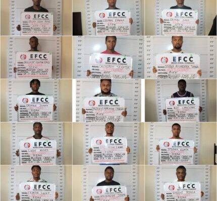 EFCC Secures Conviction of 29 Internet Fraudsters in Benin City