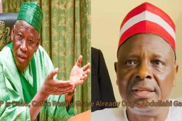 APC National Chairman Abdullahi Ganduje Declares NNPP Dead, Says Kwankwaso Begs to Return to APC: 'Coffin Ready, Grave Already Dug'