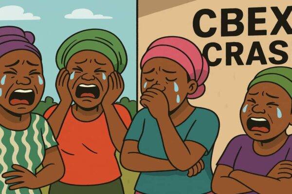 Wahala Burst as CBEX Crash Scatter Nigerian Ladies’ Millions – Tears, Drama, and Broken Investments Everywhere
