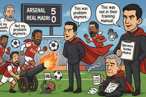 Real Madrid vs Arsenal: Ancelotti Dey Hope, But Na Gunners Hold Remote—Who Go Collect for Bernabeu?