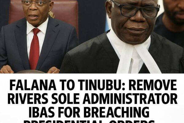 Falana to Tinubu: Remove Ibas ,Rivers Sole Administrator for Breaching Presidential Orders