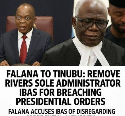 Falana to Tinubu: Remove Ibas ,Rivers Sole Administrator for Breaching Presidential Orders
