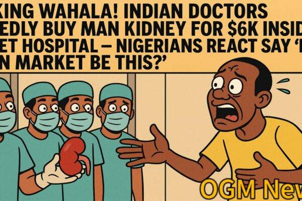 Shocking Wahala! Indian Doctors Allegedly Buy Man Kidney for $6K Inside Eldoret Hospital – Nigerians React Say 'Na Human Market Be This