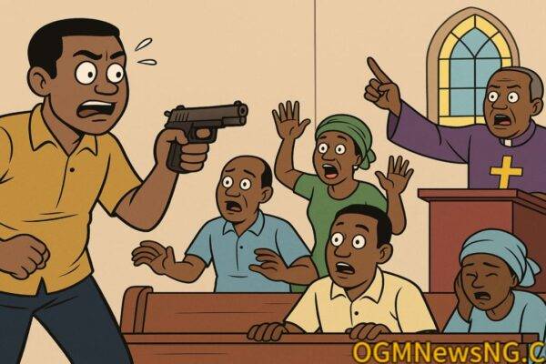 Man Wey Carry Gun Enter Church Scatter Sunday Service for Plateau – Gbas Gbos Full Ground!