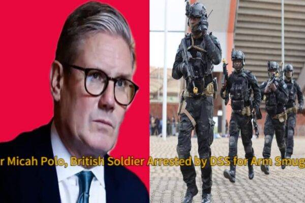 Major Micah Polo: British Army Officer Arrested by DSS for Smuggling 50 AK-47 Rifles into Delta, Nigeria