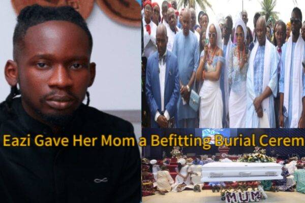 Nigerian Artiste Mr Eazi Honours His Mother Ifeoma Edith Ajibade at Emotional Funeral: Tributes, Dignitaries, and Heartfelt Farewell