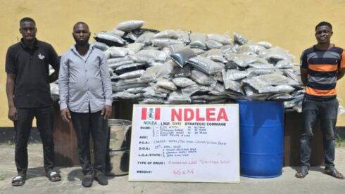 NDLEA Raids Lagos Hotel, Recovers ₦1.042 Billion Worth of Illicit Drugs