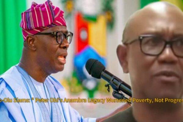Governor Babajide Sanwo-Olu Slams Peter Obi Over Johns Hopkins Remarks: "No Moral Standing to Preach on Poverty"