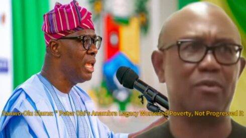 Governor Babajide Sanwo-Olu Slams Peter Obi Over Johns Hopkins Remarks: "No Moral Standing to Preach on Poverty"