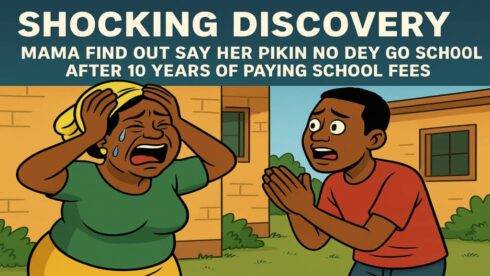 Shocking Discovery: Mama Find Out Say Her Pikin No Dey Go School After 10 Years of Paying School Fees