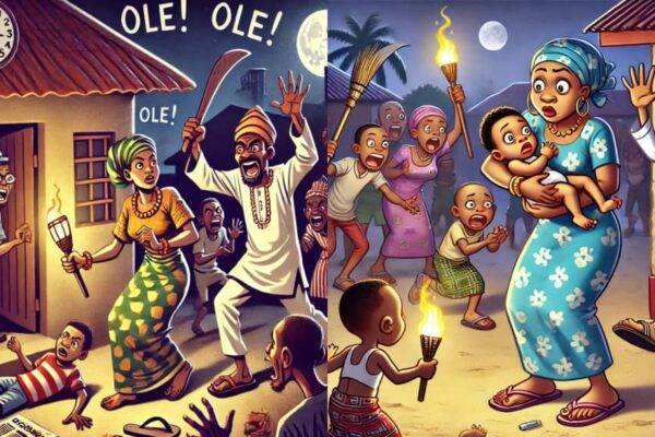 Thief Pikin Drama: Fear Grip Town as Woman Try Carry Baby for Midnight—See How E Take Happen!