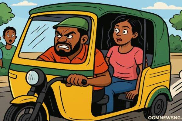Tricycle Rider Show Wicked Sense: Carry Lady Back After She Refuse to Pay Agreed Money – Gbas Gbos Everywhere!