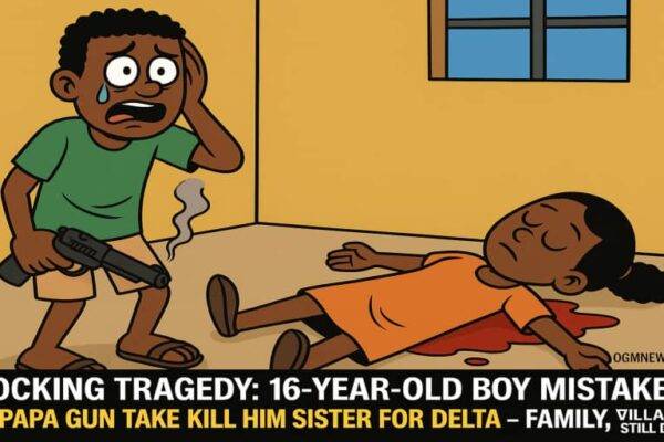 16-Year-Old Boy Mistakenly Use Papa Gun Take Kill Him Sister for Delta – Family, Village Still Dey Cry