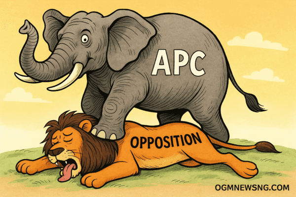 APC Smells Blood —Ruling Party Tightens Grip as Opposition Flounders Ahead of 2027