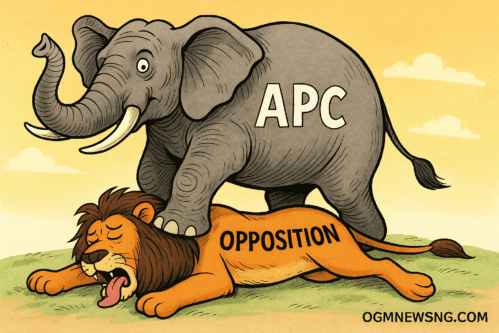 APC Smells Blood —Ruling Party Tightens Grip as Opposition Flounders Ahead of 2027