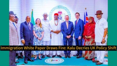 Deputy Speaker Benjamin Kalu Demands Urgent Overhaul of UK Immigration Reforms, Slams Discriminatory Policies Hurting Nigerian Professionals