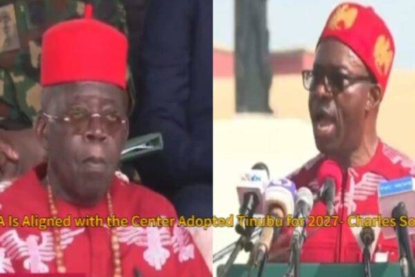 Anambra Governor Charles Soludo Dumps Igbo Agenda Says, "APGA Is Aligned with the Center Adopted Tinubu for 2027" Shocking Political U-Turn
