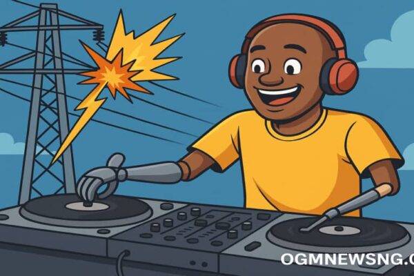 DJ Bankole Wey Electric Shock Chop Both E Hands Still Dey Spin Better Beats – True Life Gbas Gbos”