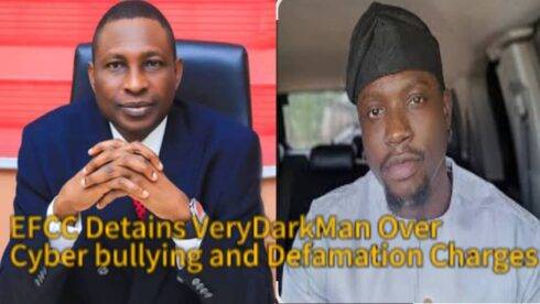 EFCC Detains VeryDarkMan Over Cyberbullying and Defamation Charges — Brother Cries Out as Alleged Assault Ignites Outrage