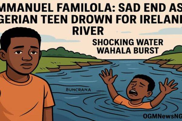 Emmanuel Familola: Sad End as Nigerian Teen Drown for Ireland River – Shocking Water Wahala Burst