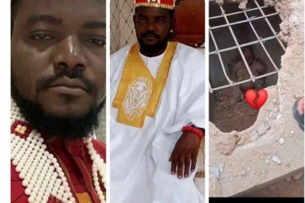 Enugu Native Doctor’s Shrine Exposed: Soakaway Filled with Human Bodies Found in Native Doctor’s Compound