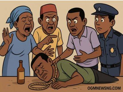 Family Shout Say Dem Find Rope for Him Neck, Bottle Near Body – Suspicious Death Matter Scatter Everywhere