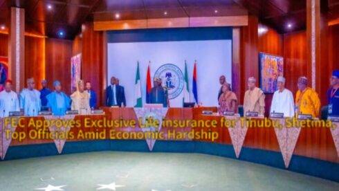 FEC Approves Exclusive Life Insurance for Tinubu, Shettima, Top Officials Amid Economic Hardship