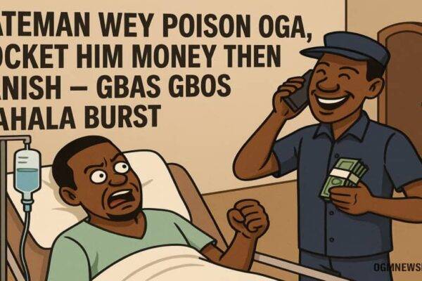 Gateman Wey Poison Oga, Pocket Him Money Then Vanish — Gbas Gbos Wahala Burst