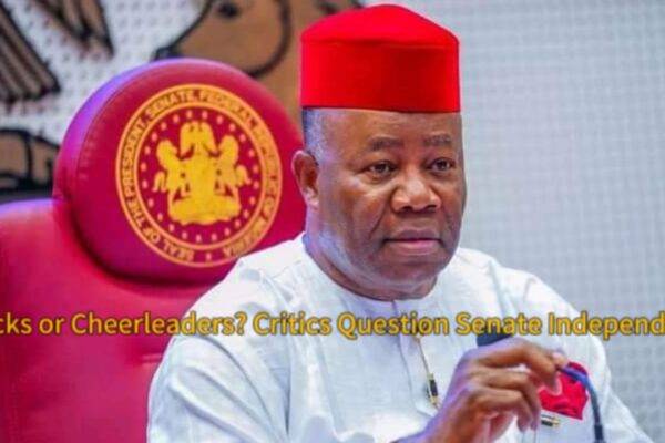 Senate President Godswill Akpabio’s Shocking Statement Spurs Outrage Over Senate’s Role - “Who Will Hold Power Accountable?”