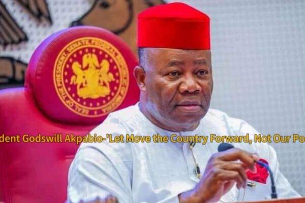 Senate President Godswill Akpabio Fires Opening Shot at Resuming Senators -“Let’s move the country forward, not our pockets,”