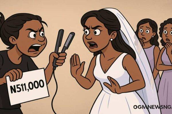 Hairstylist Vex as Bride and Bridesmaids Refuse to Pay N511K After 15 Hours Hair Work – Gbas Gbos Don Land