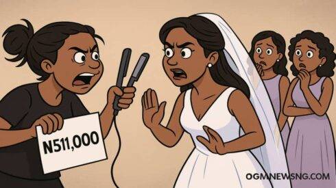 Hairstylist Vex as Bride and Bridesmaids Refuse to Pay N511K After 15 Hours Hair Work – Gbas Gbos Don Land