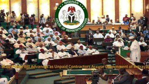 House of Representatives Ignites Storm: State Police Bill Advances as Unpaid Contractors Accuse Government of Betrayal