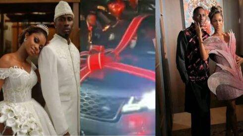 JP2025 Luxury Wedding Spectacle: Juma Jux Surprises Priscilla With Exclusive Luxury Car Gift at Star-Studded Tanzanian Ceremony”