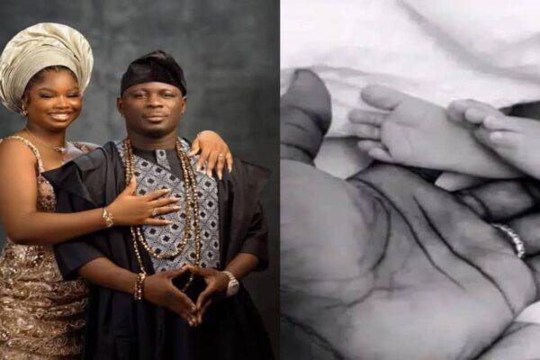 Kamo State Welcomes First Child in Emotional Tribute: ‘God Gave Us This Precious Gift, My Wife Did the Hardest Job