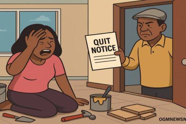 Lady Cry Out After Spending ₦4 Million to Fix House Wey No Be Her Own – Oral Agreement Wahala Don Land