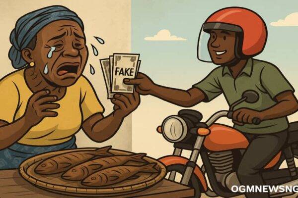 Mama Ekaette Cry Blood as Fake Money Clear All Her Smoked Fish for Roadside, Dem Don Scam Me Finish