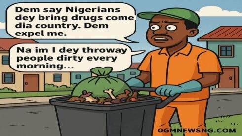 Naija Man Wey Win Scholarship, Later Chop Deportation for Norway, Now Dey Pack Dirty for ₦4k Daily