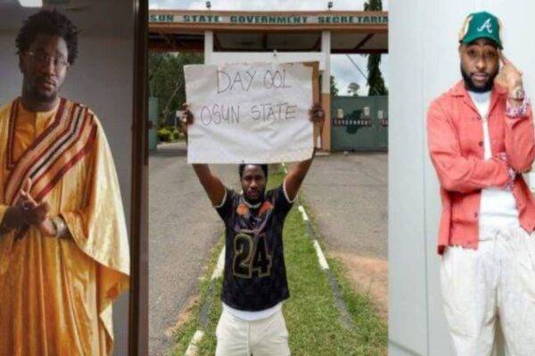 Nasboi Launches 36-State Kneeling Campaign to Secure Powerful Music Verse from Davido