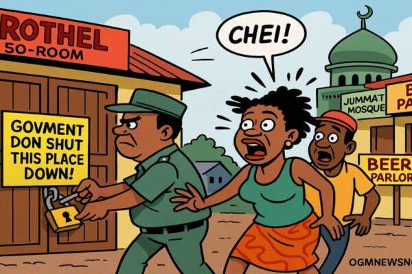 Niger State Don Vex: Govment Seal 50-Room Ashawo House and 13 Beer Parlour Wey Dey Beside Jumma’at Mosque