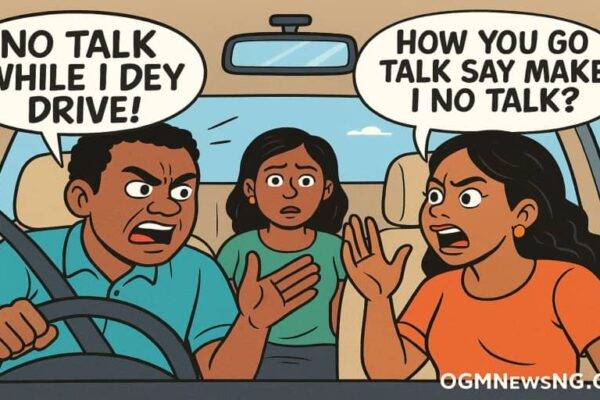 Driver Scatter Ground as He Shout ‘No Talk While I Dey Drive!’ – Big Wahala Burst Between Madam and Driver for Inside Ride