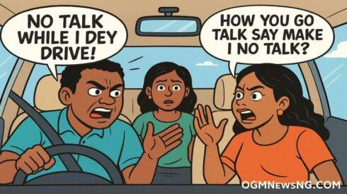 Driver Scatter Ground as He Shout ‘No Talk While I Dey Drive!’ – Big Wahala Burst Between Madam and Driver for Inside Ride