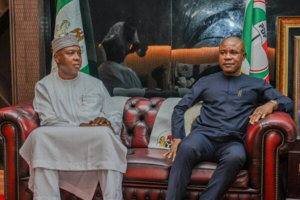 PDP Reconciliation in Motion: Saraki Panel Meets Governor Mbah After Southeast Threat to Exit Party