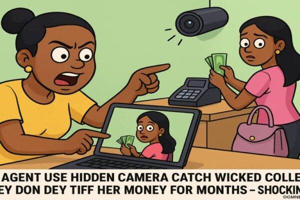 POS Agent Use Hidden Camera Catch Wicked Colleague Wey Don Dey Tiff Her Money for Months – Shocking Gist!